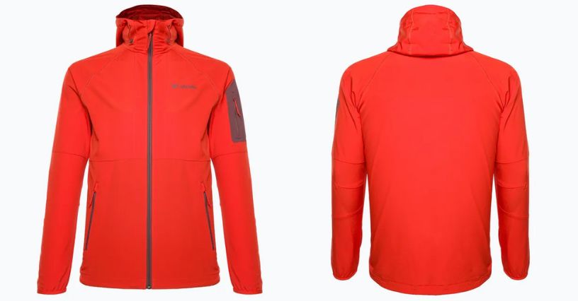 Kurtka softshell męski Columbia Tall Heights Hooded Softshell