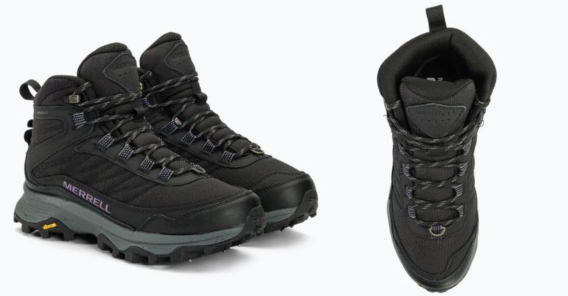 Buty damskie trekkingowe Merrell Moab Speed Thermo Spike Mid WP
