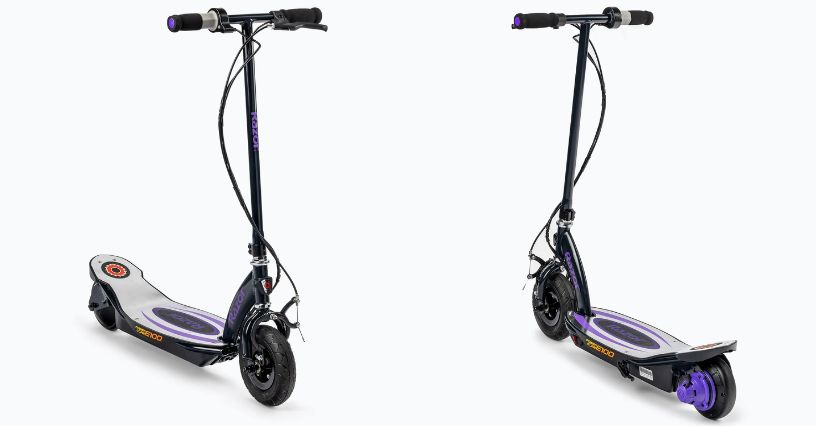 Hulajnoga elektryczna dla dzieci Razor E100 PowerCore Alu 