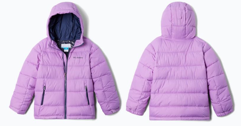 Kurtka dziecięca zimowa Columbia Pike Lake II Hooded