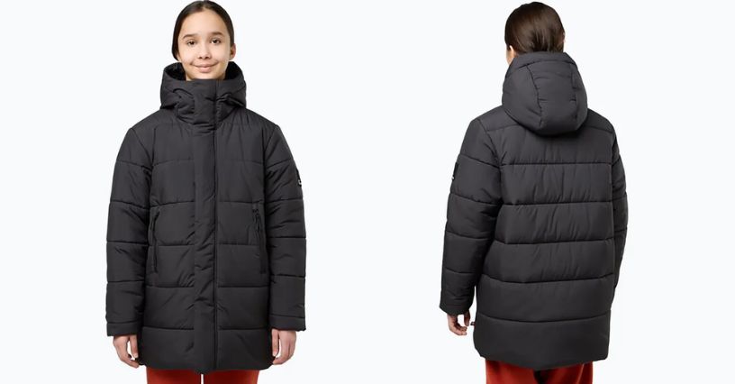 Zimowa dziecięca kurtka ocieplana Jack Wolfskin Teen Ins Long