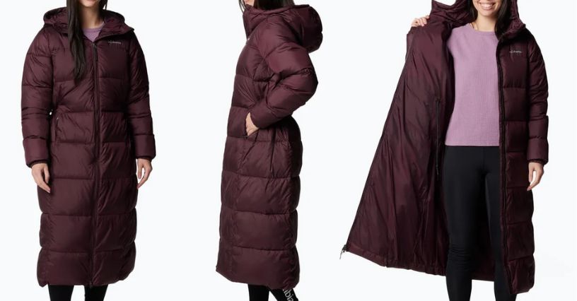 Płaszcz puchowy damski Columbia Puffect II Long