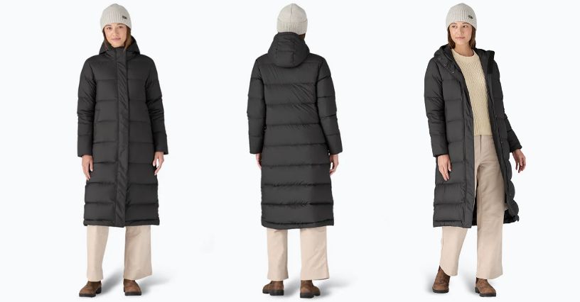 Płaszcz puchowy damski Patagonia Silent Down Long Parka