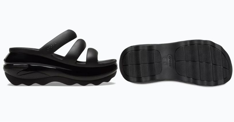 Damskie klapki Crocs Mega Crush Triple Strap
