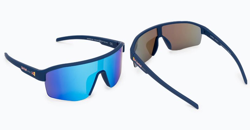 Okulary przeciwsłoneczne Red Bull SPECT Dundee blue/brown with blue mirror