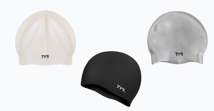 Czepki na basen dla dzieci  i dorosłych TYR Wrinkle-Free Silicone