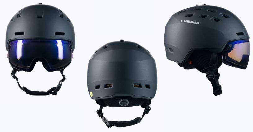 Kask narciarski z fotochromowaną szybą HEAD Radar 5K Photo MIPS