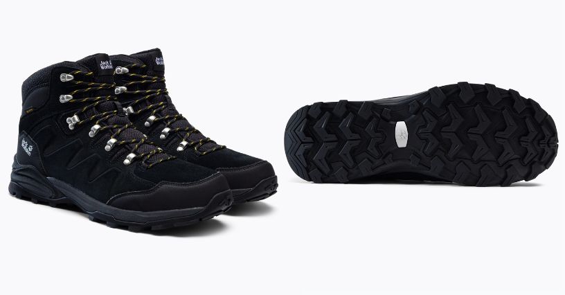 Męskie buty zimowe trekkingowe Jack Wolfskin Refugio Texapore Mid