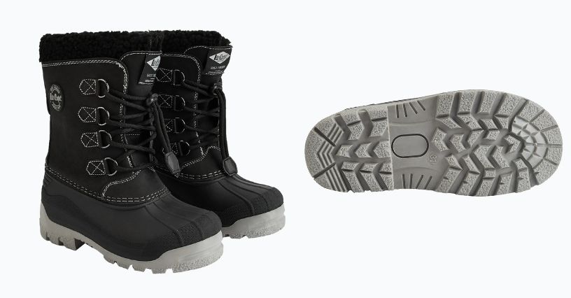 Ciepłe śniegowce dla dzieci Lee Cooper LCJ-25-44-3943K