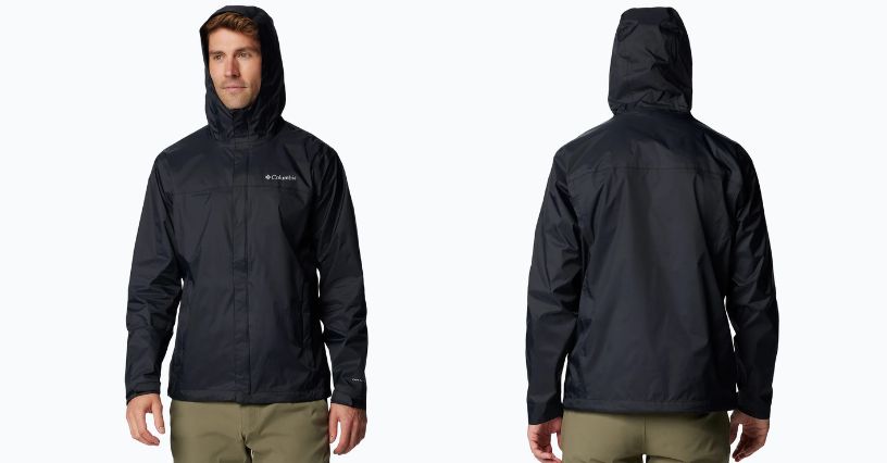 Mężczyzna kurtce przeciwdeszczowej z kapturem Patagonia Granite Crest Rain