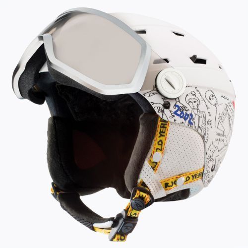 Kask narciarski Rossignol Allspeed Visor Impacts Photo JCC W white