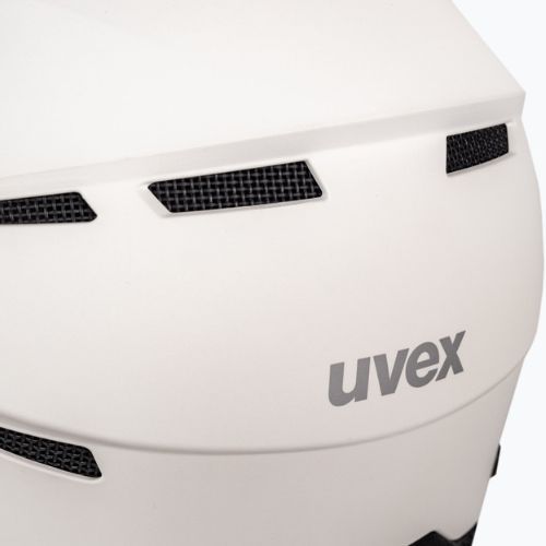 Kask narciarski UVEX Instinct Visor white/black matt/mirror silver/smoke