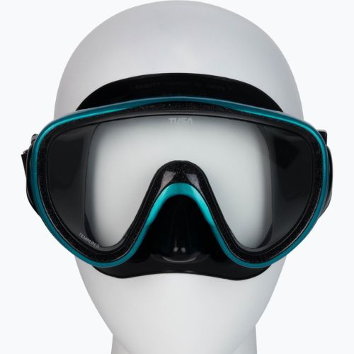 Maska do nurkowania TUSA Sportmask turquoise/black