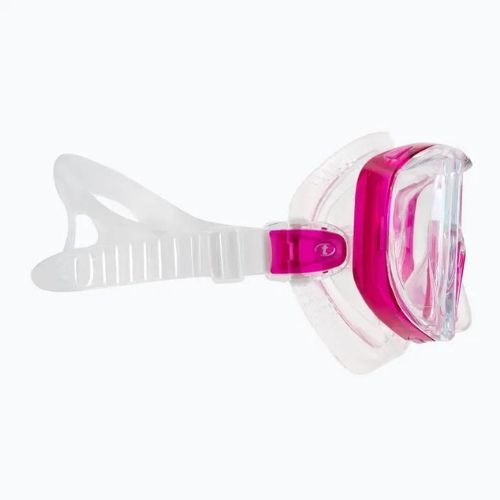 Maska do nurkowania TUSA Tri-Quest FD white/pink