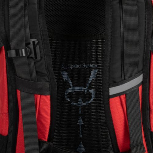 Plecak Pitbull Sports 30 l black/red