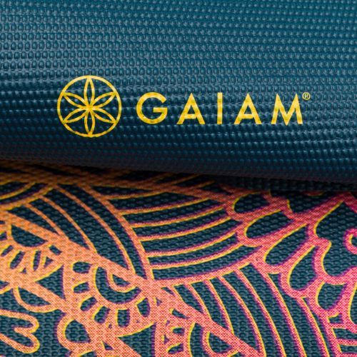 Mata do jogi Gaiam Vivid Zest 4 mm granatowa 63414