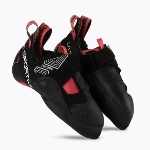 Buty wspinaczkowe damskie La Sportiva Theory black/hibiscus
