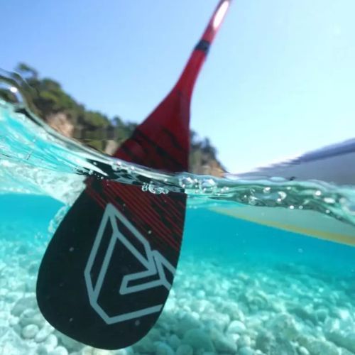 Wiosło SUP 3-częściowe Aqua Marina CARBON PRO Adjustable Carbon Fiber iSUP