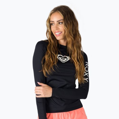 Longsleeve do pływania damski ROXY Whole Hearted anthracite