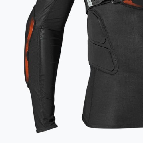 Koszulka rowerowa z ochraniaczami męska Fox Racing Baseframe Pro D3O black