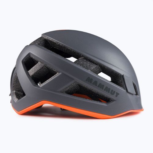 Kask wspinaczkowy Mammut Crag Sender titanium