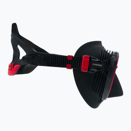 Maska do nurkowania Cressi Quantum black/red
