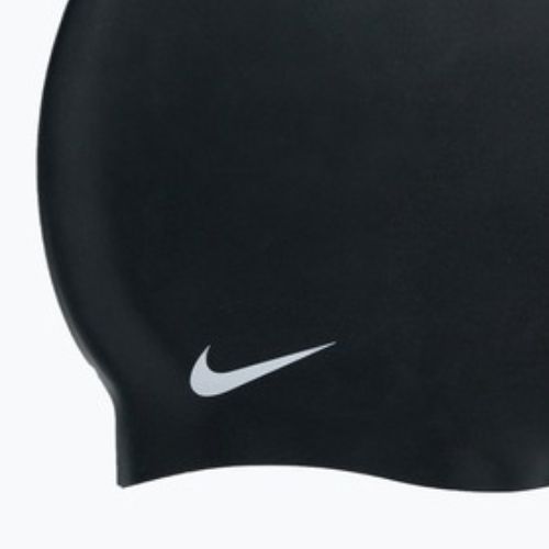 Czepek pływacki Nike Solid Silicone black/white