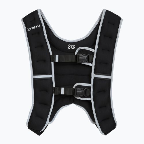 Kamizelka treningowa z obciążeniem XTREXO WV-08 8 kg czarna