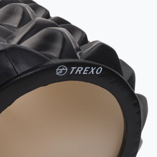 Roller do masażu XTREXO z wypustkami czarny