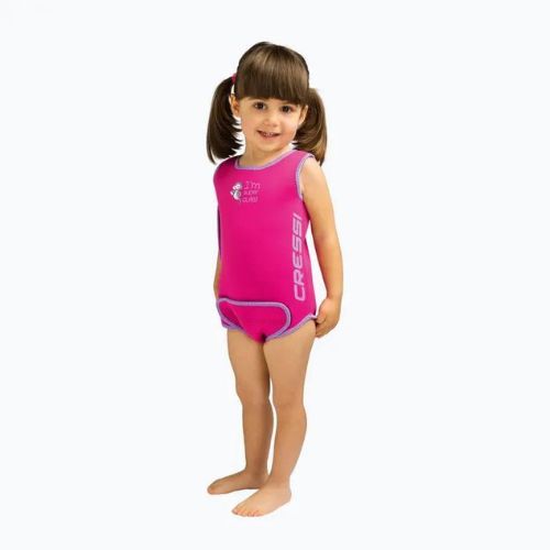 Pianka do pływania dziecięca Cressi Baby Warmer 1,5 mm pink