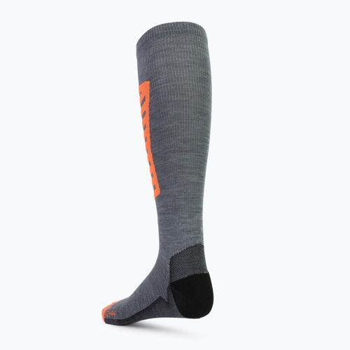 Skarpety męskie Salewa Sella Dryback grey melange/fluo orange