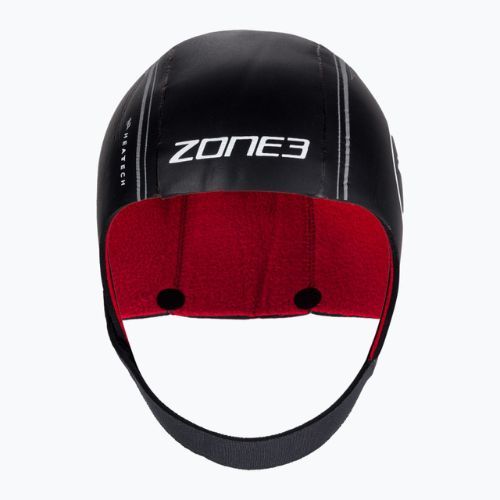 Czepek neoprenowy ZONE3 Neoprene Heat Tech black/silver/red