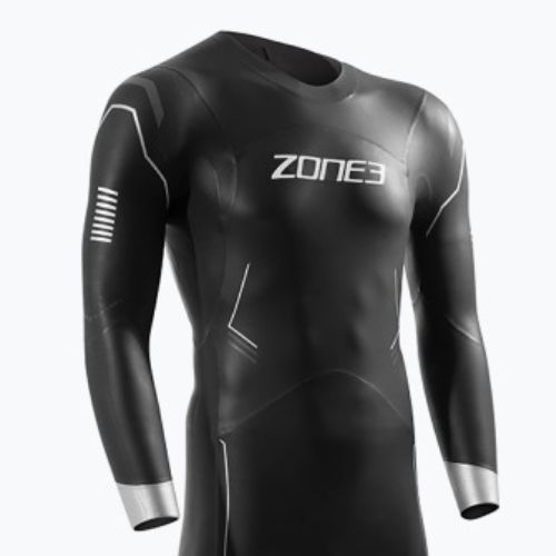 Pianka triathlonowa męska ZONE3 Agile 4 mm black/silver/gunmetal
