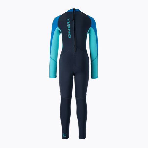 Pianka do pływania dziecięca O'Neill Toddler Reactor-2 2 mm Back Zip Full slate/light aqua/ocean