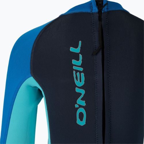 Pianka do pływania dziecięca O'Neill Toddler Reactor-2 2 mm Back Zip Full slate/light aqua/ocean