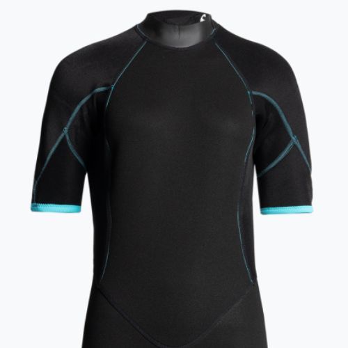 Pianka do pływania damska O'Neill Reactor-2 2 mm Back Zip Spring black/light aqua