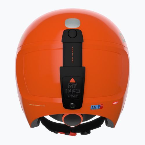 Kask narciarski dziecięcy POC Pocito Skull Jr fluorescent orange