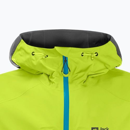 Kurtka skiturowa męska Jack Wolfskin Alpspitze 3L lime