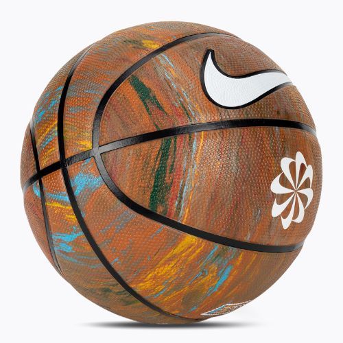 Piłka do koszykówki Nike Everyday Playground 8P Next Nature Deflated multi/amber/black rozmiar 7
