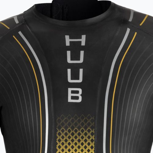 Pianka triathlonowa męska HUUB Agilis Ali Gold 3:5 mm black/gold