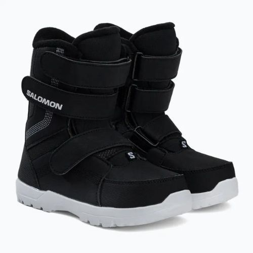 Buty snowboardowe dziecięce Salomon Whipstar Jr black/black/white