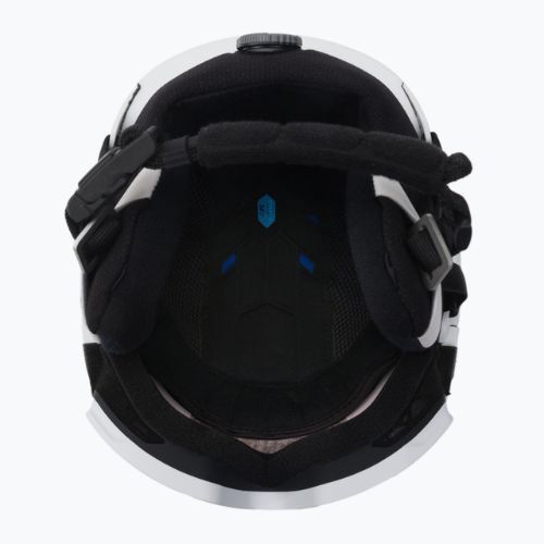 Kask narciarski Salomon Driver Prime Sigma Plus white/silver pink/sky blue