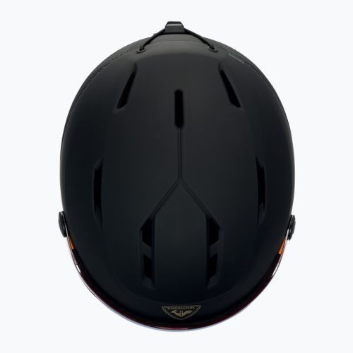 Kask narciarski Rossignol Fit Visor Impacts black/orange/silver