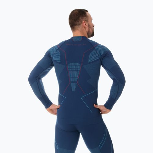 Bluza termoaktywna męska Brubeck Thermo jeansowy