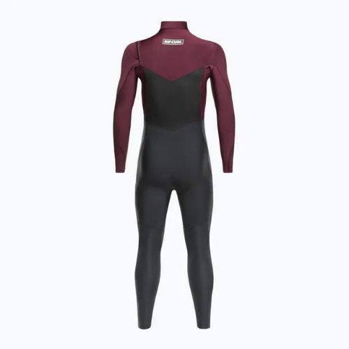 Pianka do pływania męska Rip Curl Dawn Patrol 3/2 mm Chest Zip wine