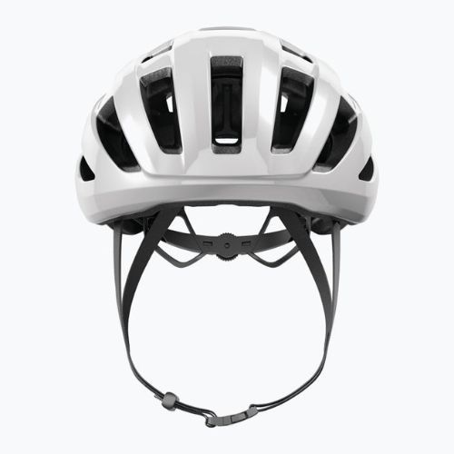 Kask rowerowy ABUS PowerDome shiny white