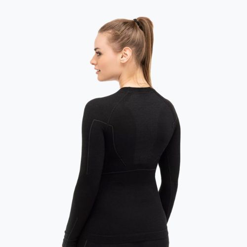 Bluza termoaktywna damska Brubeck Active Wool czarny
