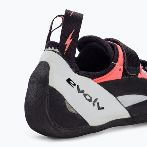 Buty wspinaczkowe damskie Evolv Geshido white/coral/black