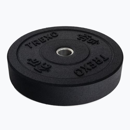 Obciążenie bumperowe olimpijskie XTREXO TRX-BMP015 15 kg czarne