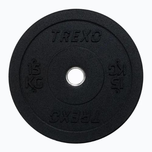 Obciążenie bumperowe olimpijskie XTREXO TRX-BMP015 15 kg czarne